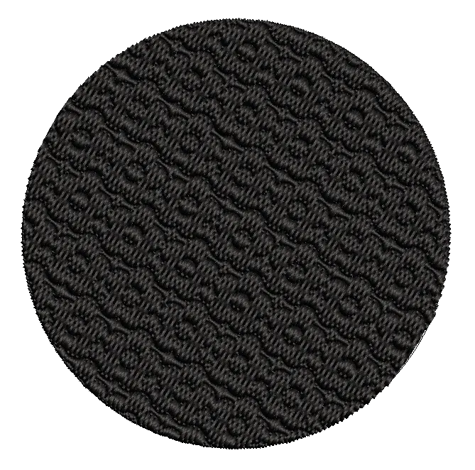 What is coverage and how does it determine the price of embroidery